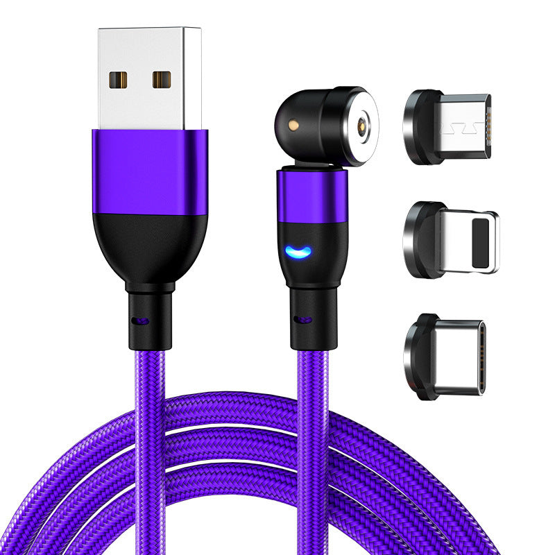 Charge Ahead. 3-in-1 Magnetic USB Charging Cable