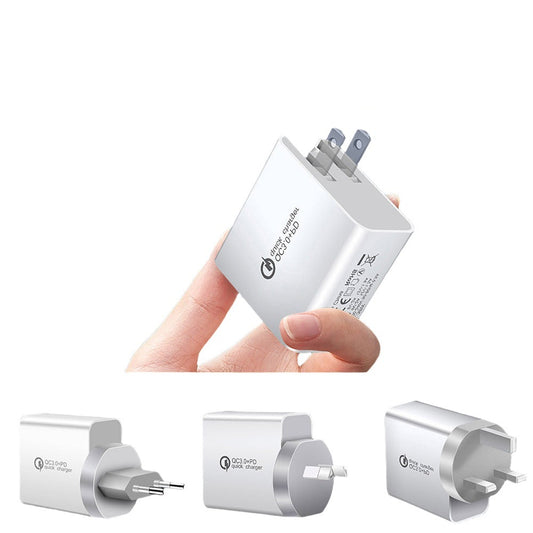 Your Passport to Fast Charging. 3-Outlet Wall Power Adapter