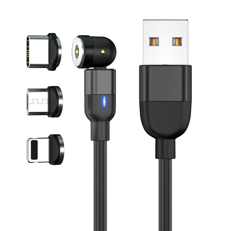 Charge Ahead. 3-in-1 Magnetic USB Charging Cable