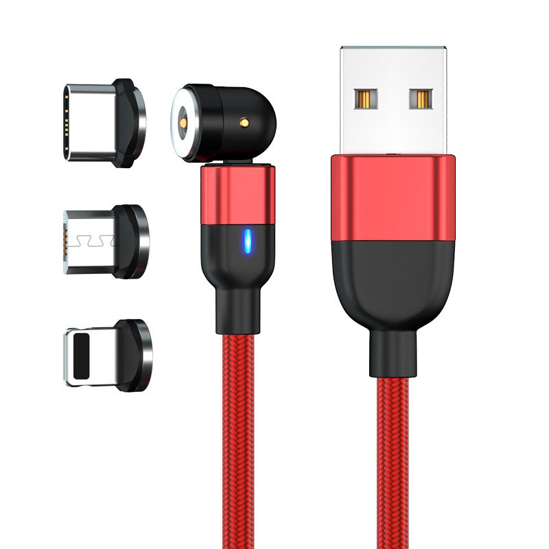 Charge Ahead. 3-in-1 Magnetic USB Charging Cable