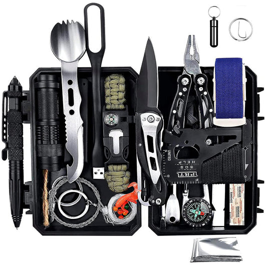 Be Prepared for the Unexpected. Outdoor Survival Gear Kit